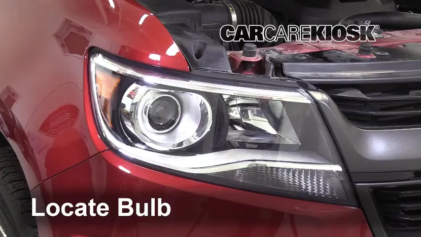 2019 Chevrolet Colorado Z71 2.8L 4 Cyl. Turbo Diesel Crew Cab Pickup Luces Luz de giro delantera (reemplazar foco)